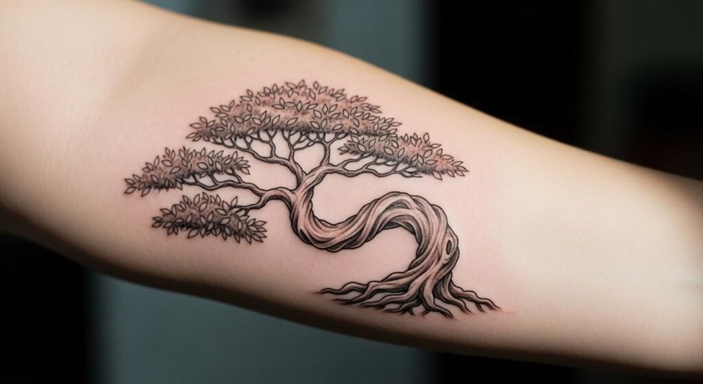27 Stunning Bonsai Tree Tattoo Ideas That Inspire Calm – inkinminutes.com